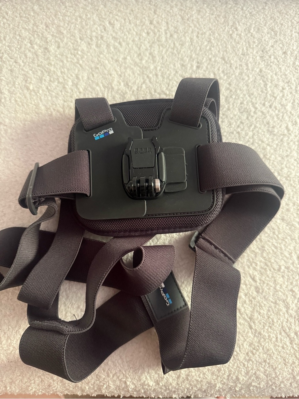 GoPro Black Front Chest Mount Harness with Quick-Release Clip